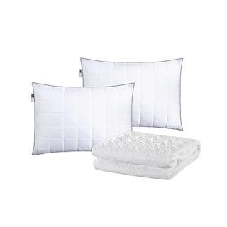 Foto 2 | 2 Almohadas Home Tiffany+1 Protector América Home 3 Capas Matrimonial