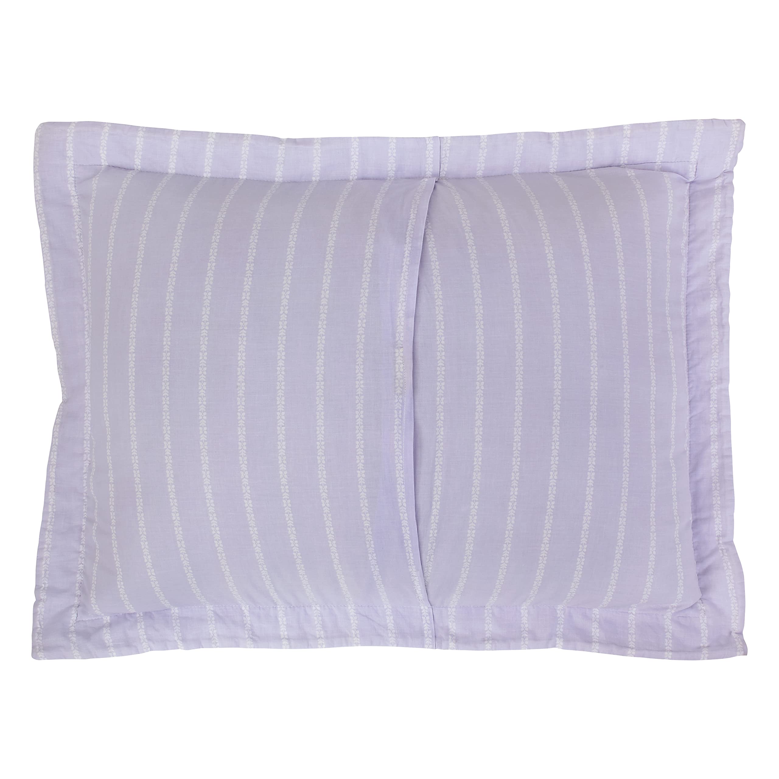 Foto 6 pulgar | Juego De Colcha Laura Ashley Keighley, Reversible, Algodón, Color Lila, Doble - Venta Internacional.