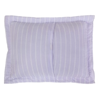 Foto 5 | Juego De Colcha Laura Ashley Keighley, Reversible, Algodón, Color Lila, Doble - Venta Internacional.