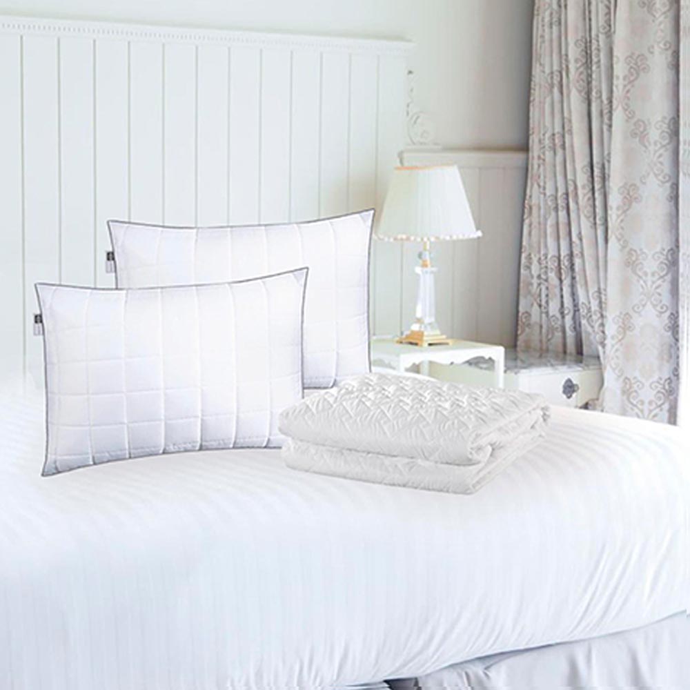 Foto 1 | 2 Almohadas Home Tiffany+1 Protector América Home 3 Capas King Size