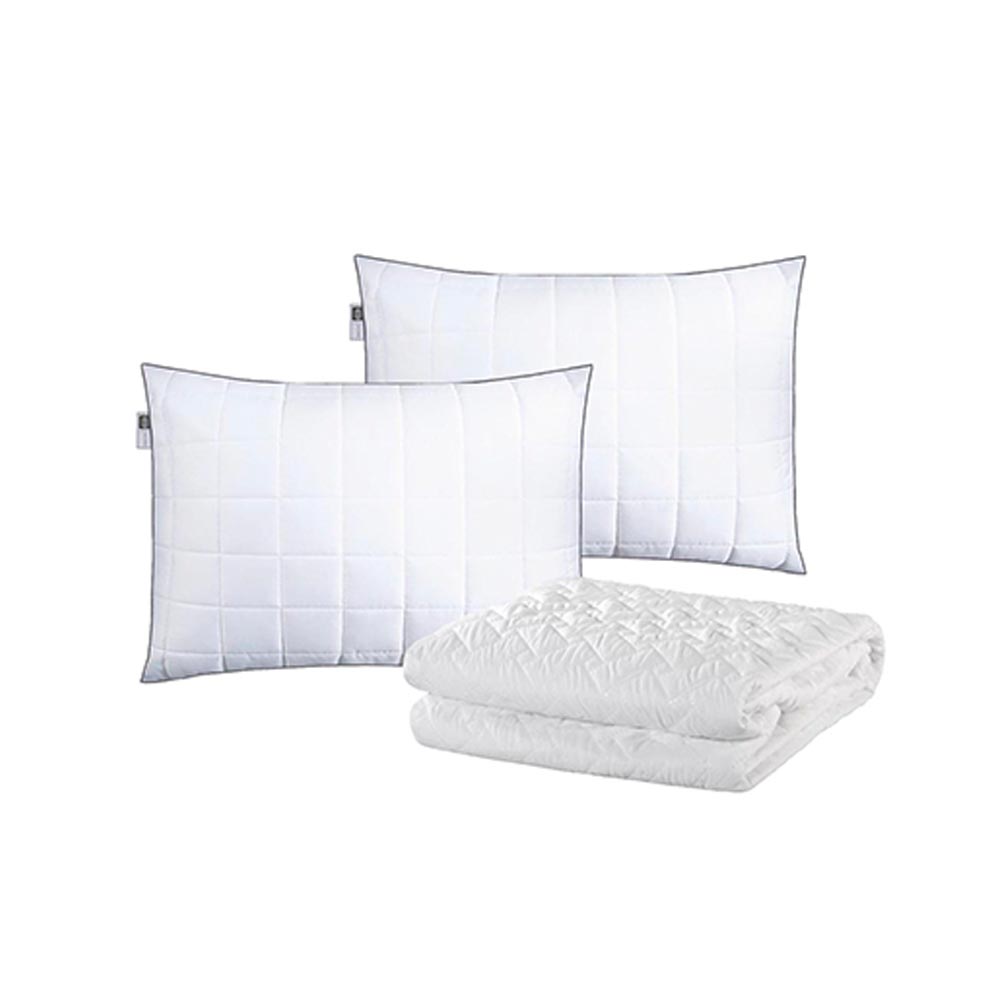 Foto 3 pulgar | 2 Almohadas Home Tiffany+1 Protector América Home 3 Capas King Size