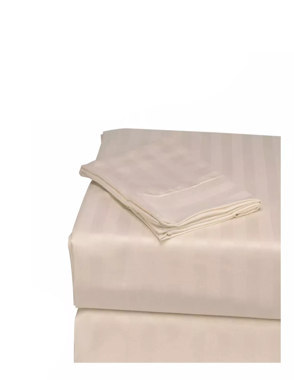 Foto 5 | Juego De Sábanas Individual Ultra Suave Color Beige + Termo De Agua De Regalo Güish