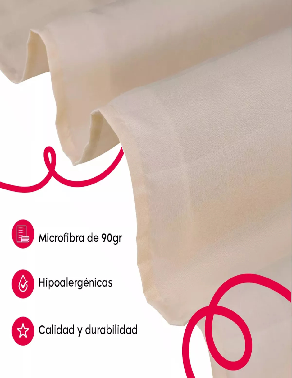 Foto 5 pulgar | Juego De Sábanas Matrimonial 3000 Hilos Color Beige + Termo De Agua De Regalo Güish