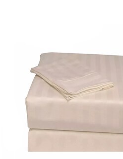 Foto 5 | Juego De Sábanas Matrimonial 3000 Hilos Color Beige + Termo De Agua De Regalo Güish
