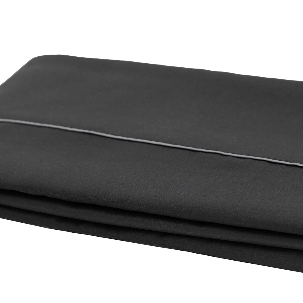Foto 7 pulgar | Sábanas Rogga Royal Touch Color Negro Queen Size + Almohada Royal Twin