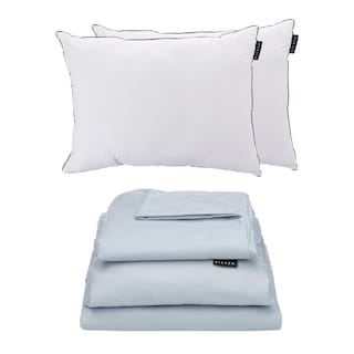 Foto 1 | Sábanas Dicasa Softy Platino King Size + Almohada One 2