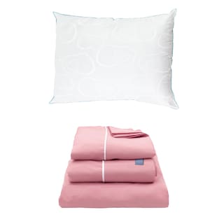Foto 1 | Sábanas Rogga Royal Touch Color Rosa Individual + Almohada Osos