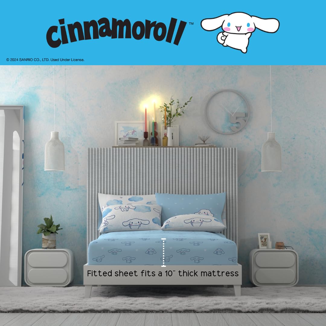 Foto 6 pulgar | Juego De Ropa De Cama Franco Cinnamoroll, Tamaño Completo, 7 Piezas - Venta Internacional.