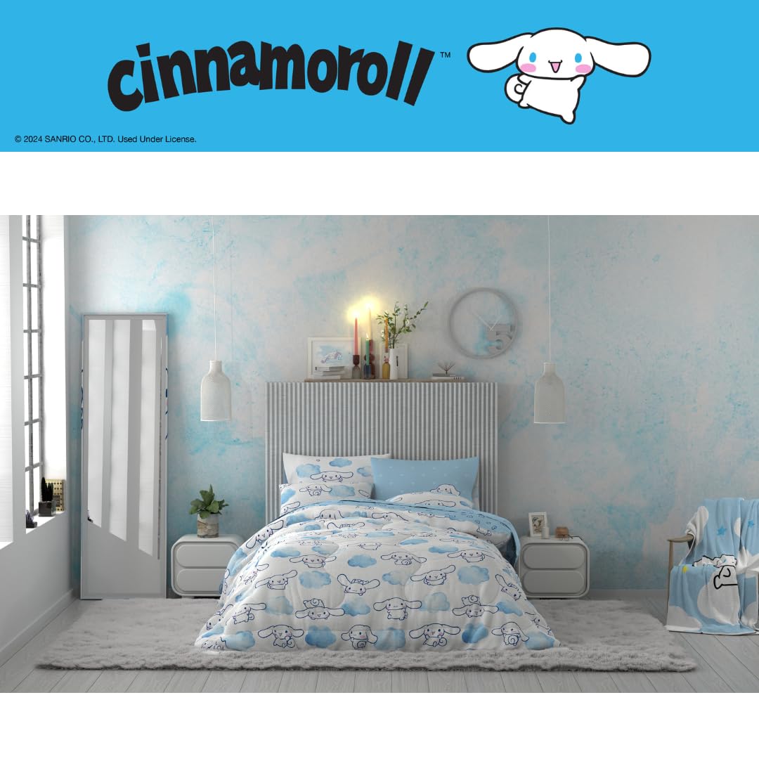 Foto 8 pulgar | Juego De Ropa De Cama Franco Cinnamoroll, Tamaño Completo, 7 Piezas - Venta Internacional.