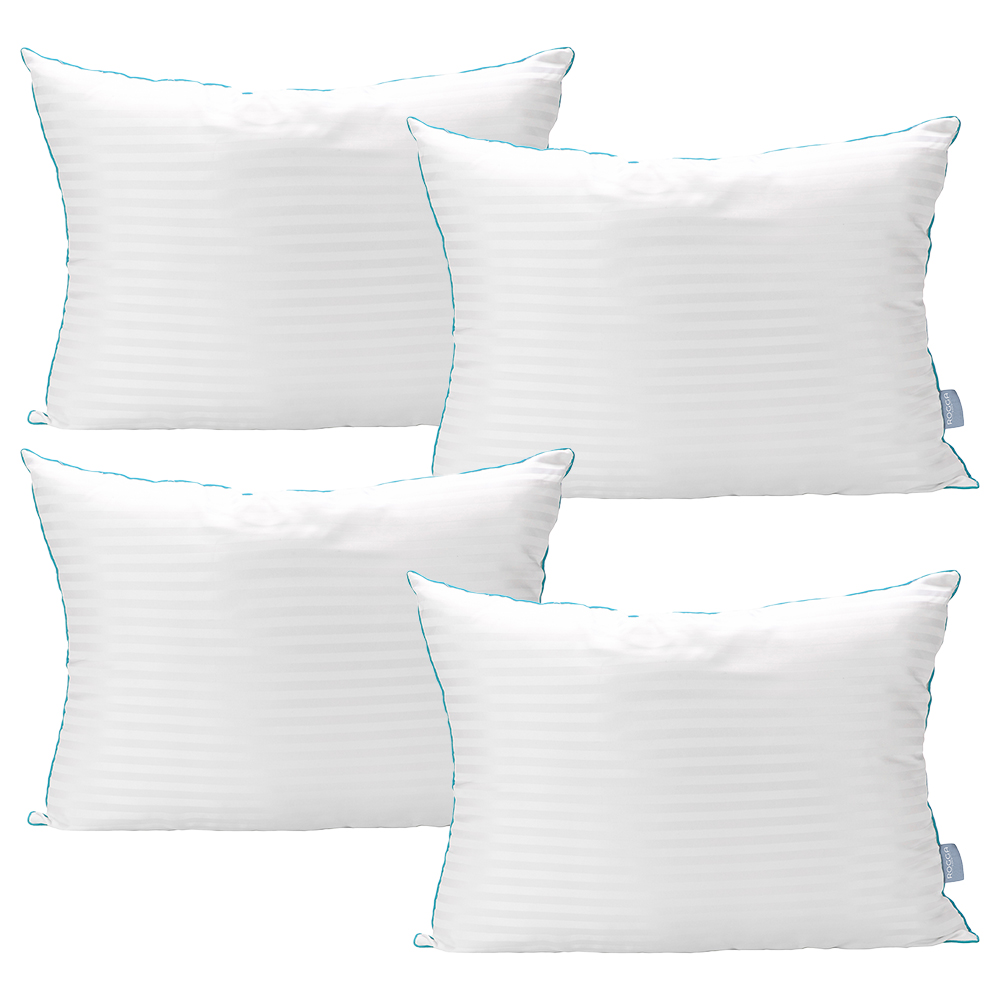 Foto 2 pulgar | Set De 4 Almohadas Royal Twin Rogga Color Blanco