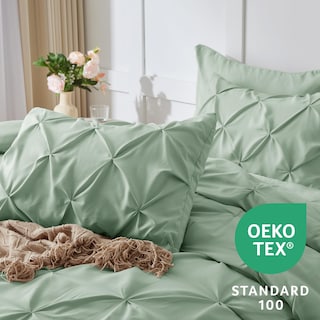 Foto 4 | Juego de Edredón Queen Cozylux Sage Verde 7 Piezas - Venta Internacional