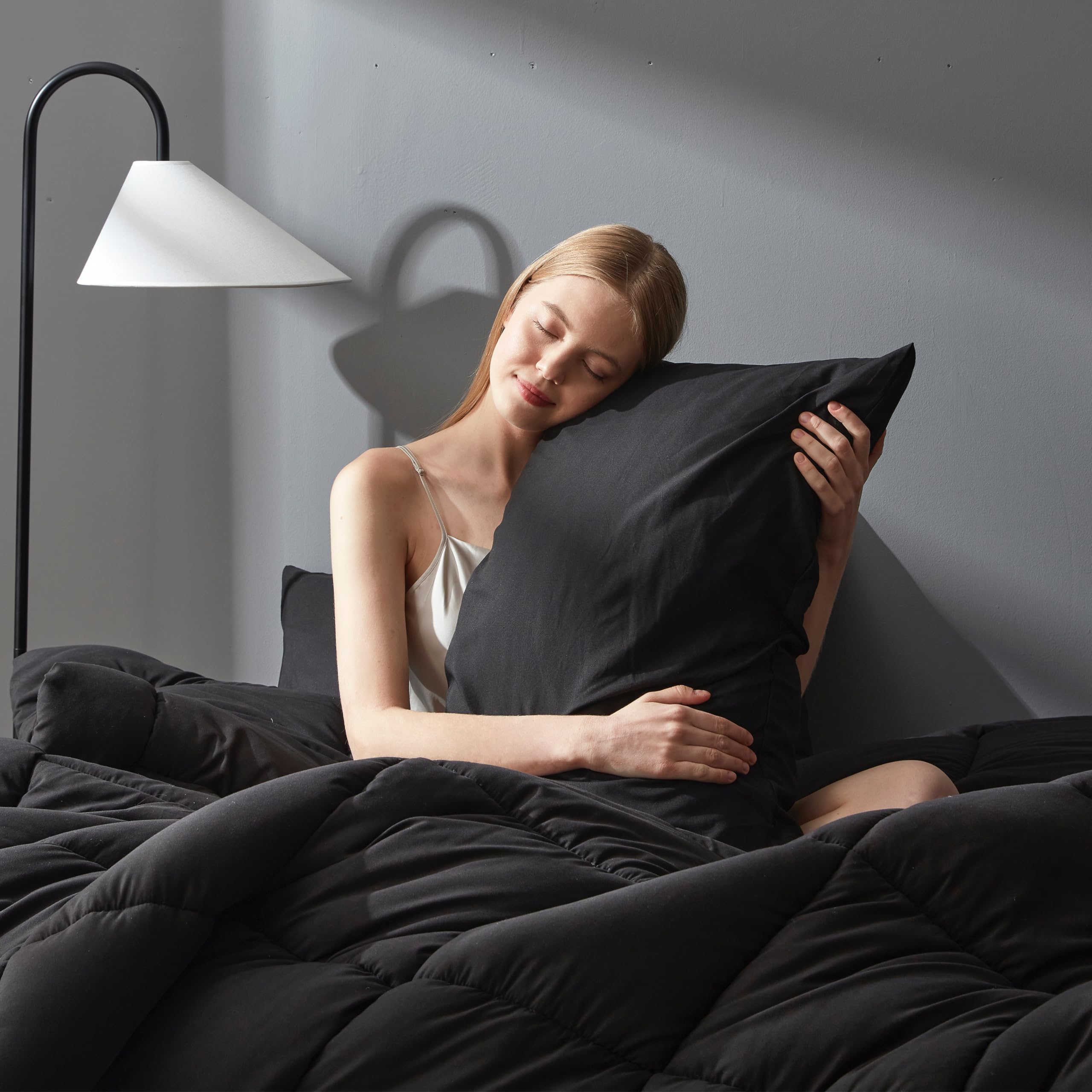 Foto 4 pulgar | Edredón Matrimonial con Fundas para Almohada Downcool 3 Piezas-Venta Internacional