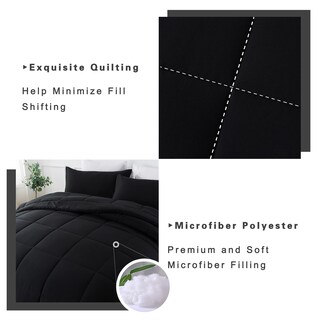 Foto 4 | Edredón Matrimonial con Fundas para Almohada Downcool 3 Piezas-Venta Internacional