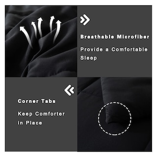 Foto 5 | Edredón Matrimonial con Fundas para Almohada Downcool 3 Piezas-Venta Internacional
