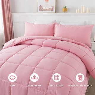 Foto 3 | Edredón Matrimonial con Fundas para Almohada Downcool 3 Piezas-Venta Internacional