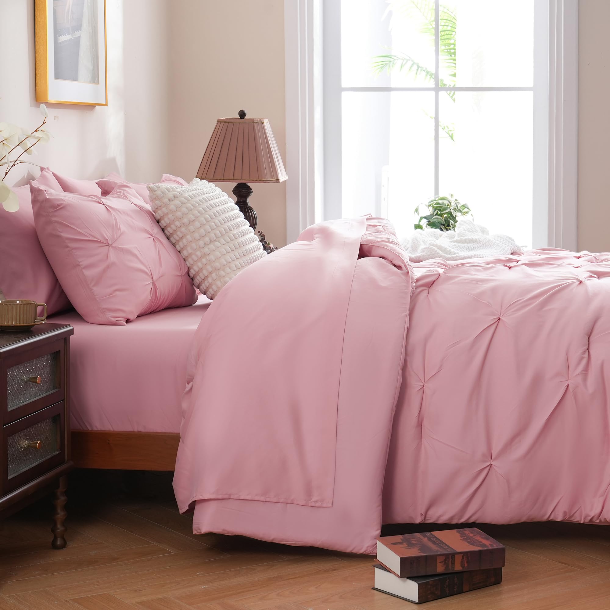 Foto 7 | Edredón Queen Downcool Pink 7 Piezas - Venta Internacional