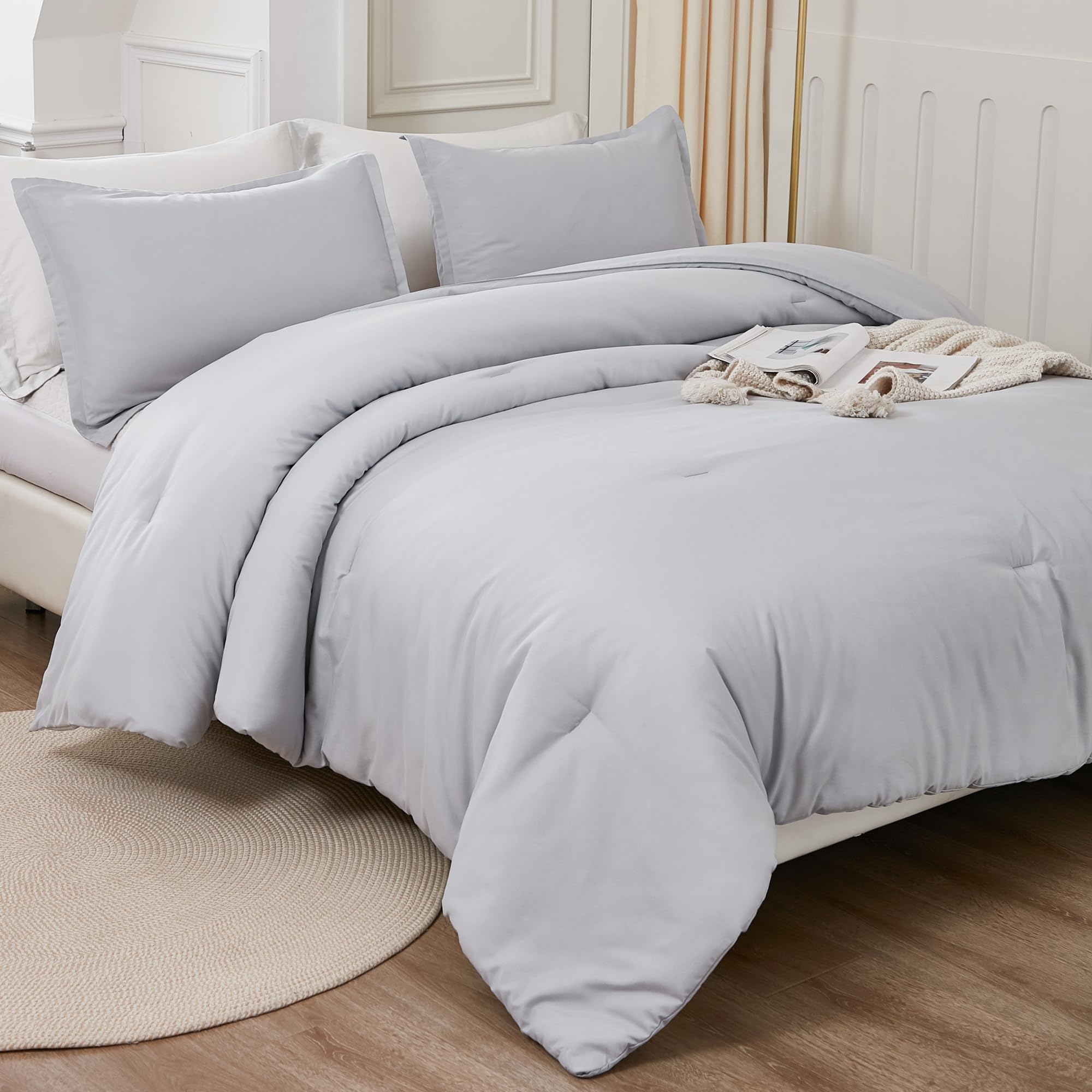 Foto 6 | Edredón Queen Size con Fundas para Almohada Litanika 3 Piezas-Venta Internacional