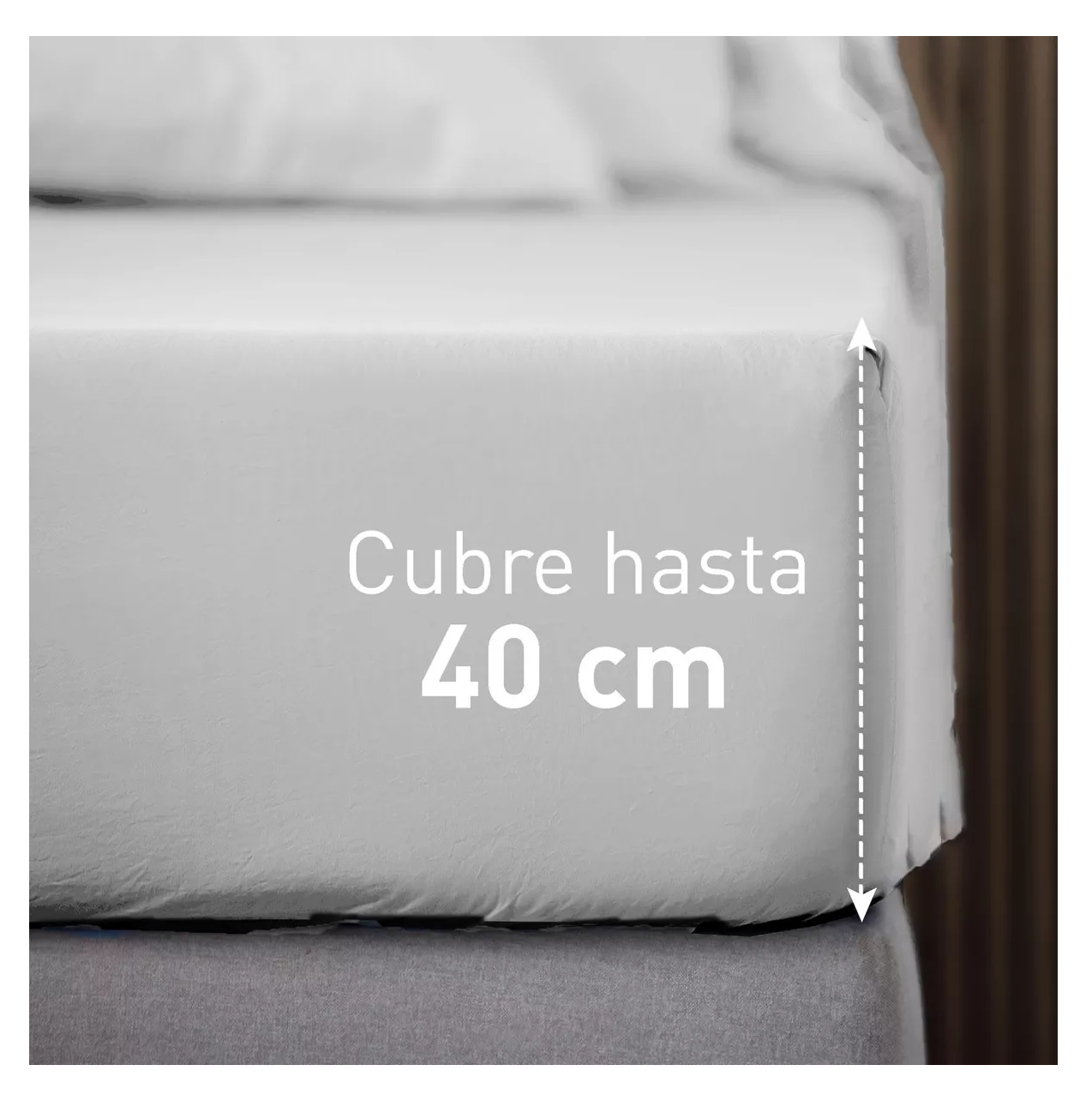 Foto 4 | Juego De Sabanas Individuales 100% Poliéster Microfibra 3 Pz, Belug Color Blanco