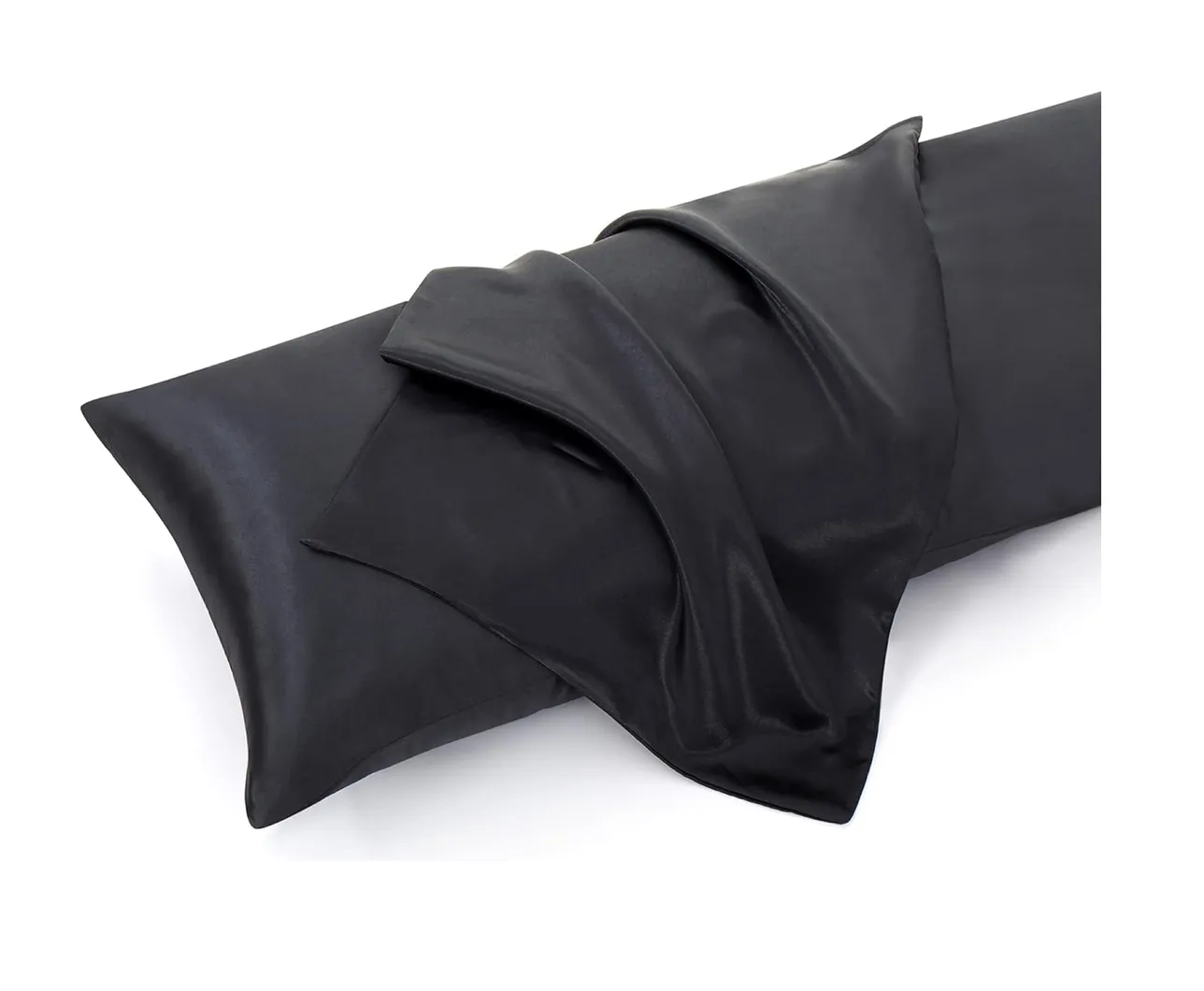 Foto 6 pulgar | Sabana Lujosa De Satin King Size Negro