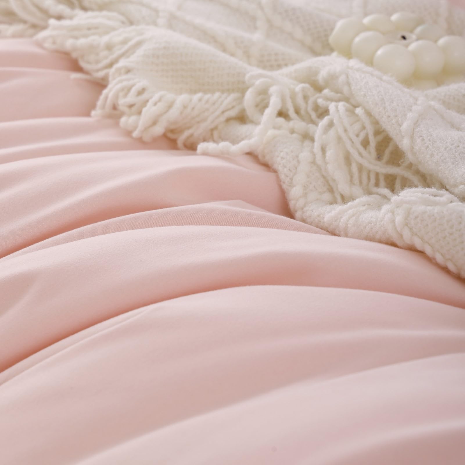 Foto 7 pulgar | Edredón Queen Size con Fundas de Almohada Rosgonia Rosa 3 Piezas - Venta Internacional