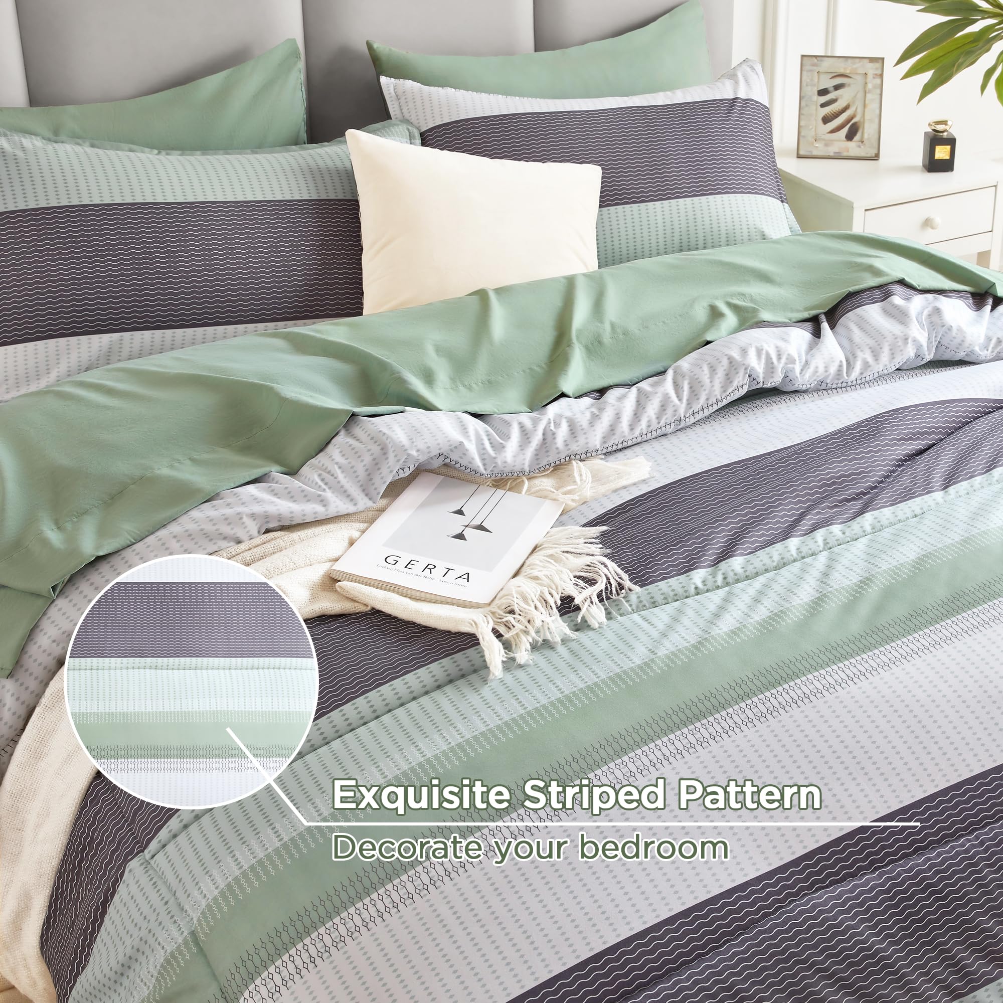 Foto 5 | Edredón Queen Size Andency 7 Piezas-Venta Internacional