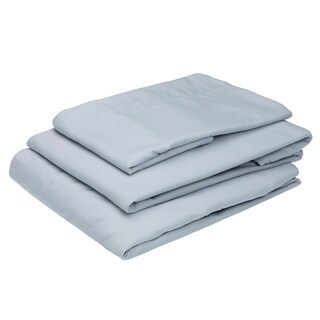 Foto 3 | Softy Queen Size Sabanas Softy Microfibra 95 Gramos Platino (azul Claro)