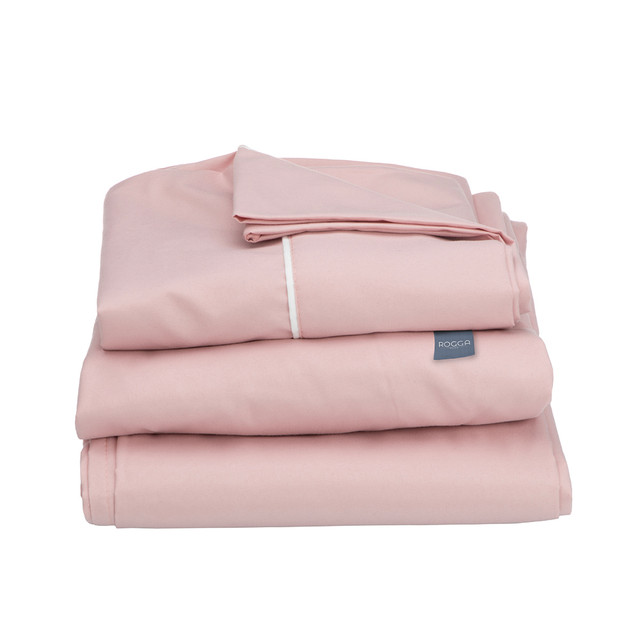 Royal Touch Matrimonial Sabanas Royal Microfibra 95 Gramos Rosa
