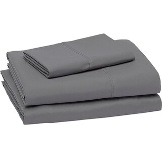 Foto 1 | Juego De Sabanas Tacto Algodón Suaves Y Duraderas King Size Gris Oxford Kyuden Home