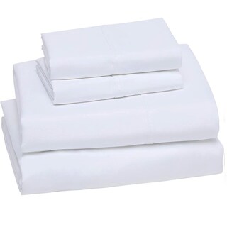 Foto 1 | Juego De Sabanas Tacto Algodón Suaves Y Duraderas King Size Blanco Kyuden Home