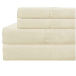 Foto 1 | Juego De Sabanas Tacto Algodón Suaves Y Duraderas King Size Marfil Kyuden Home