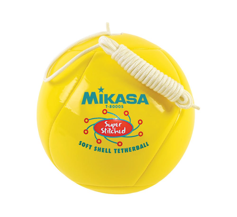 Foto 2 pulgar | Carcasa Tetherball Mikasa Supersuave Cosida Con Cuerda (amarilla) - Venta Internacional.