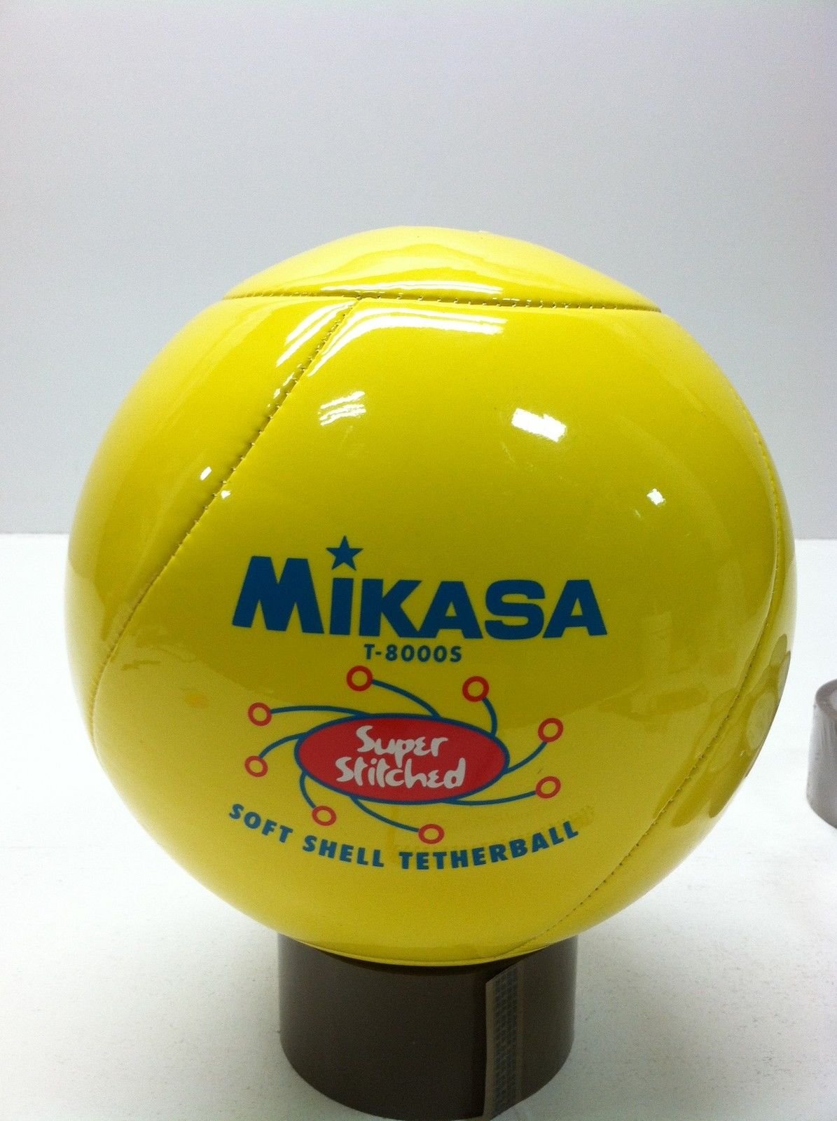 Foto 4 pulgar | Carcasa Tetherball Mikasa Supersuave Cosida Con Cuerda (amarilla) - Venta Internacional.