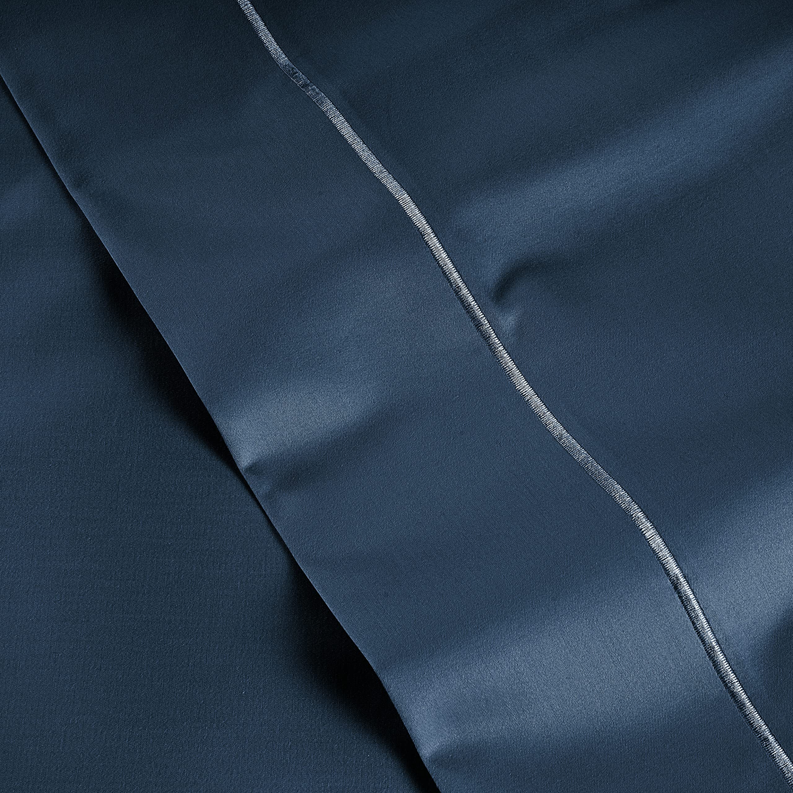 Foto 8 pulgar | Juego De Sábanas Lane Linen 100% Algodón Egipcio Queen Dark Denim - Venta Internacional.