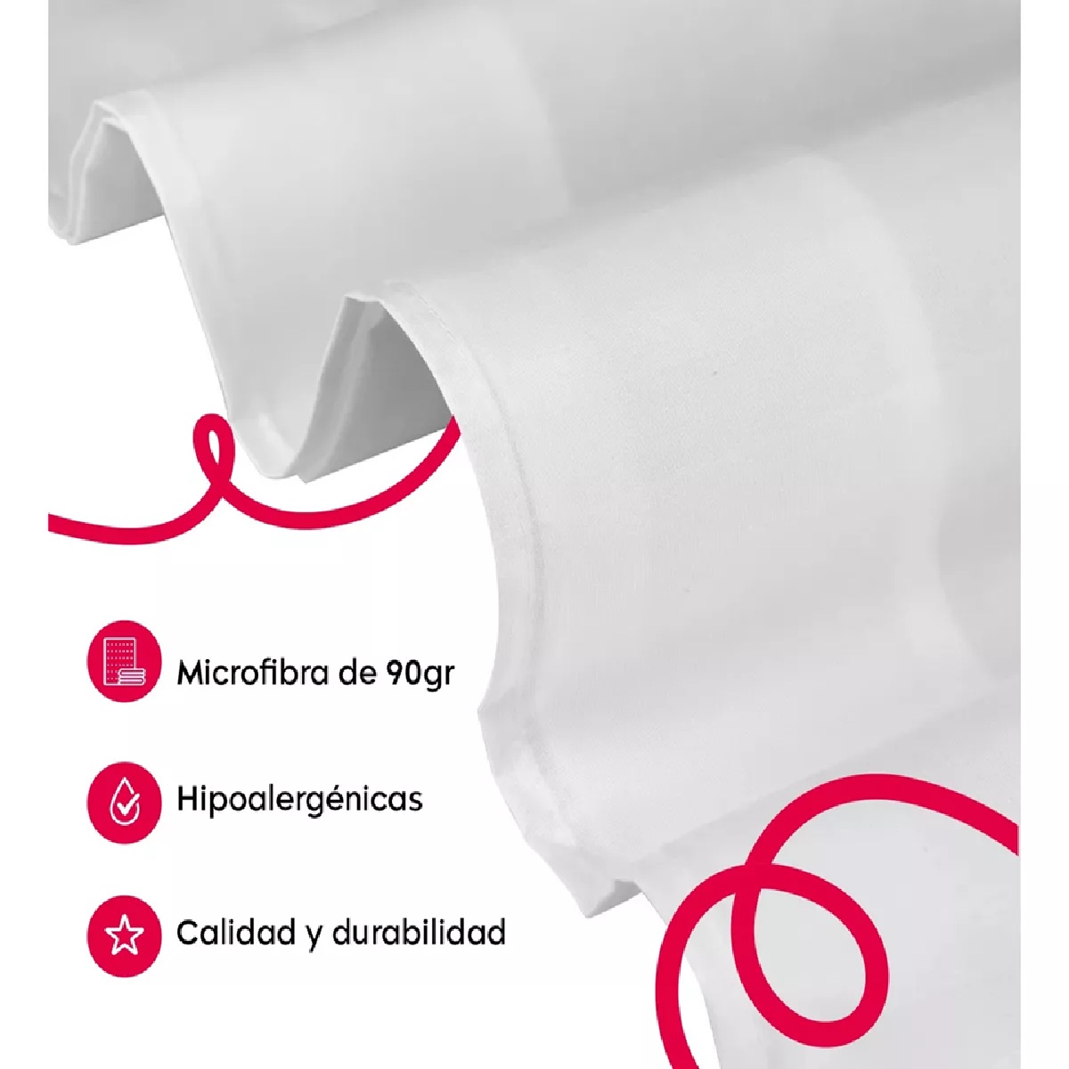 Foto 4 pulgar | Juego De Sábanas Matrimonial 3000 Hilos Egipcian Premium Blanco