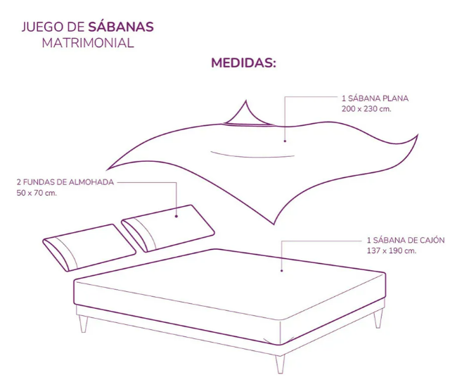Foto 5 pulgar | Xtellar Ultra Suave Juego De Sábanas Premium Doble Capri 1.9m X 2.3m