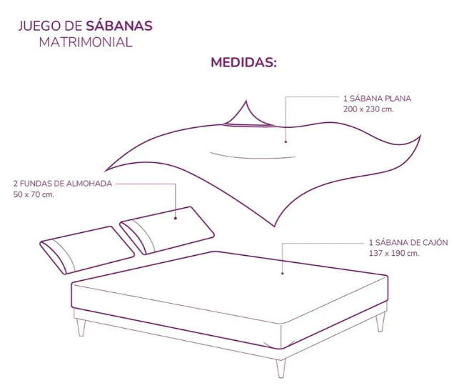 Foto 4 pulgar | Lujosas Sábanas Matrimoniales Xtellar, Suaves Y Frescas Para Comodidad Máxima