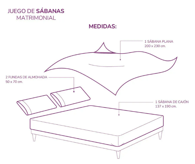 Foto 4 pulgar | Xtellar Juego De Sábanas Matrimoniales De Microfibra Estilo Diana