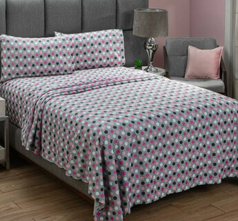Foto 3 | Xtellar Sábanas Matrimoniales Ultra Suaves Premium - Estampado Lujoso Color Croma