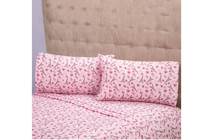 Foto 3 pulgar | Xtellar Juego De Sábanas Matrimoniales Y Toallas De Baño De Microfibra Con Estampado Elegante