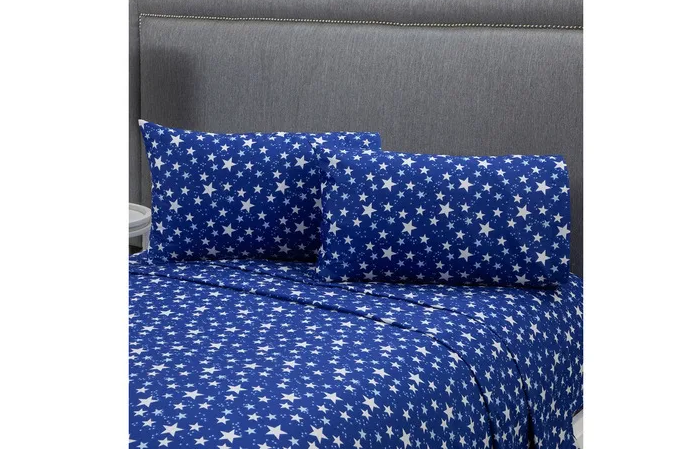 Foto 3 pulgar | Xtellar Juego De Sábanas Matrimoniales Y Fundas De Almohada De Microfibra Con Estampado Elegante