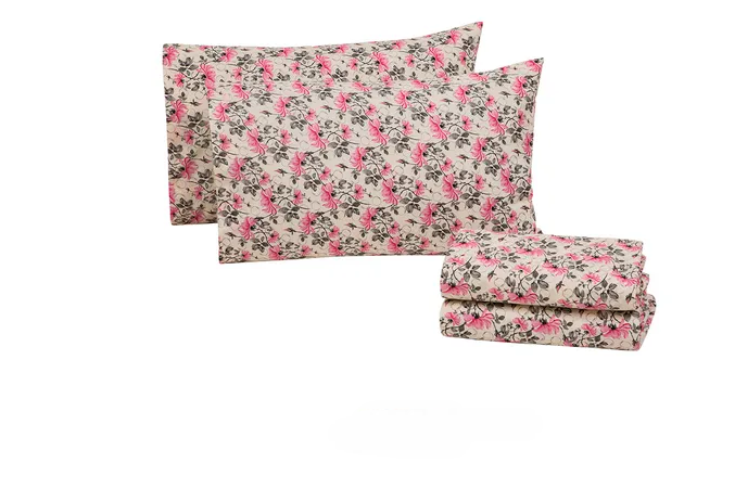 Foto 4 pulgar | Xtellar Sábanas De Lujo Microfibra - Estampado Colorido - Tamaño Matrimonial