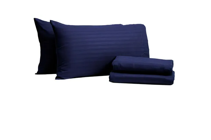 Foto 2 | Xtellar Juego De Sábanas Matrimoniales Y Fundas De Almohada De Microfibra Con Estampado Elegante