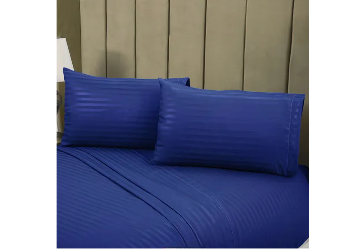 Foto 4 pulgar | Xtellar Juego De Sábanas Matrimoniales Y Fundas De Almohada De Microfibra Con Estampado Elegante