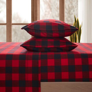 Foto 2 | Sábanas De Franela De La Colección Sweet Home Full Buffalo Check - Venta Internacional.