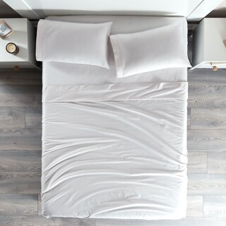 Foto 1 | Sábanas Con Fundas De Almohada Cabos Queen Size Vialifresh 4 Pack