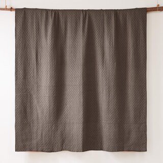 Foto 5 | Juego De Colcha Levtex Home Cross Stitch Cocoa 100% Algodón Twin Xl - Venta Internacional.