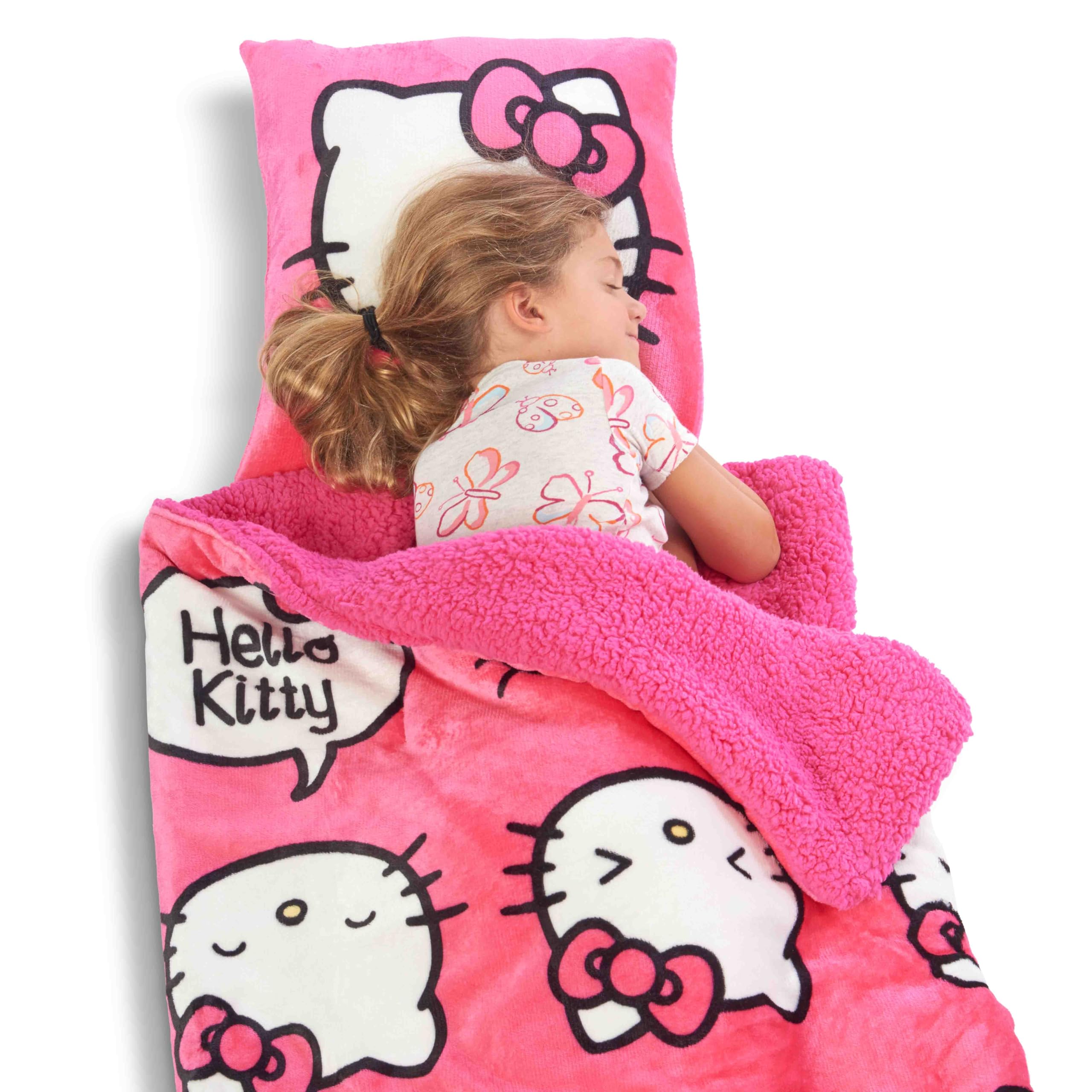 Foto 4 pulgar | Saco De Dormir Northwest Hello Kitty Silk Touch Sherpa Pink - Venta Internacional.
