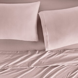 Foto 1 | Sábanas Con Fundas De Almohada Camiseta Matrimonial Sweet Pink 4 Pack