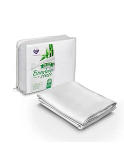 Foto 3 | Juego De Sábanas Bamboo Sense Blanco Queen Size Spring Air – Hipoalergénicas, Antibacteriales Y De Alta Suavidad
