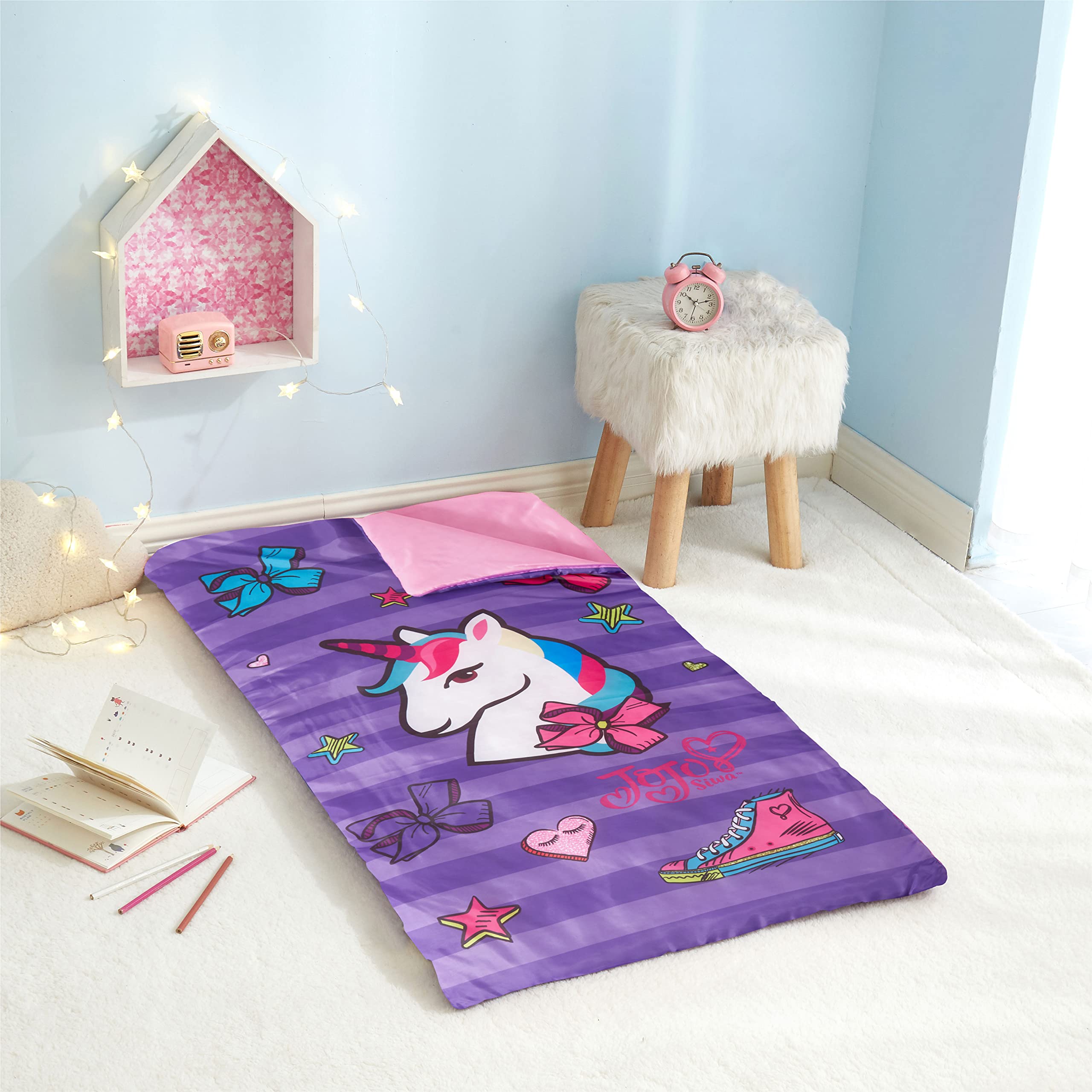 Foto 6 pulgar | Bandolera Slumber Set Jojo Siwa Para Niños Mayores De 3 Años - Venta Internacional.